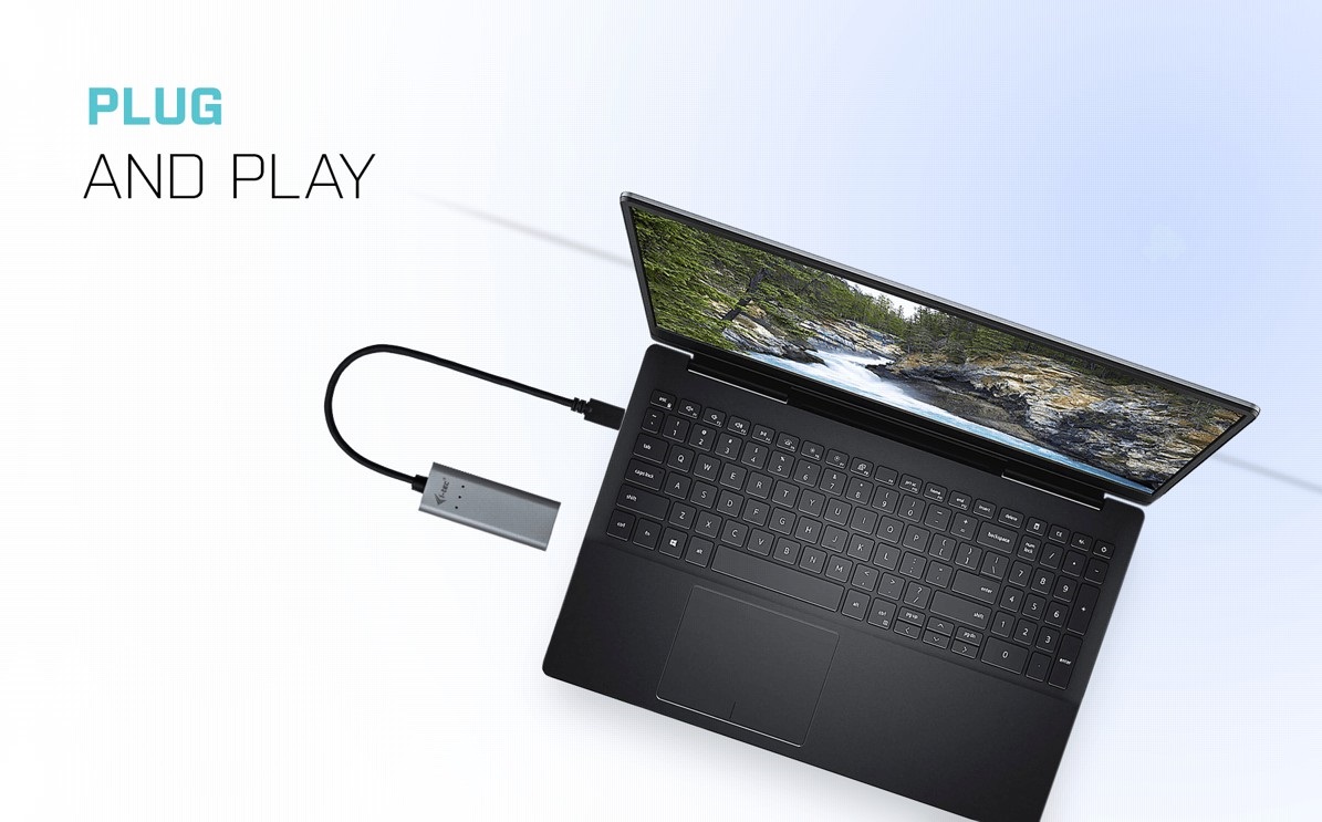 i-tec USB-C Metal 2.5 Gbps Ethernet Adapter